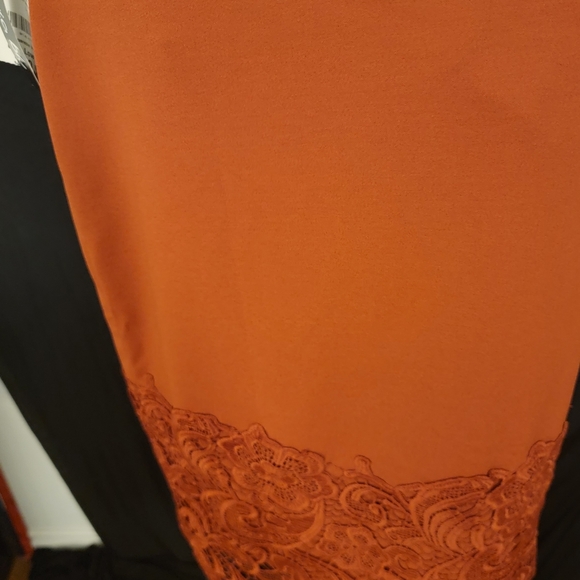 Sz Lg Copper Colored Skirt - Picture 3 of 3